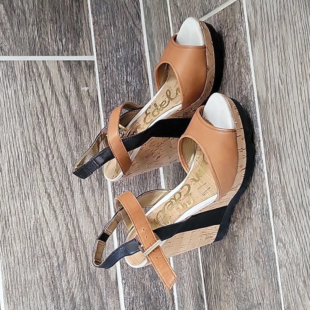 Sam Edelman Wedge Platfrom Sandals Size 5